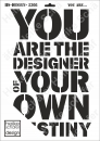 Schablone-Stencil A3 458-5366 You are the Designer..
